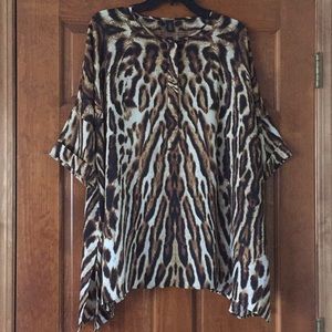 Chicos animal print top